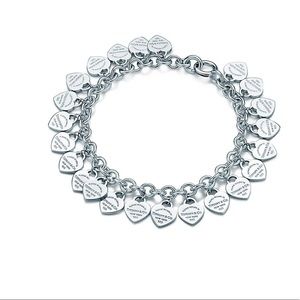 Tiffany & Co. multi-heart tag bracelet